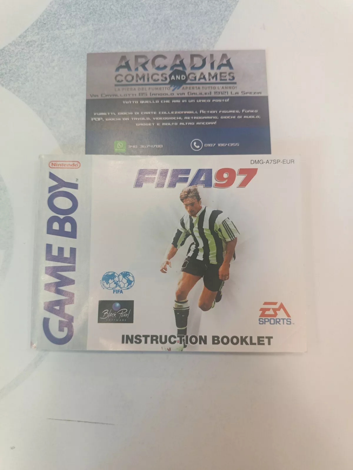 Fifa 97 Manuale Di Istruzioni Game Boy Nintendo PAL